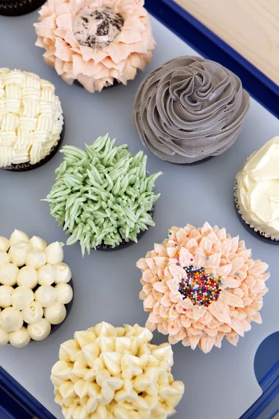 Colourful cupcake in party — Stock Photo, Image