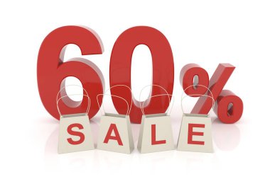 Yüzde 60 indirim. 3B görüntüleme.