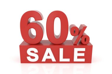 Yüzde 60 indirim. 3B görüntüleme.