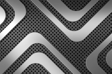 Metal arka plan. 3D render.