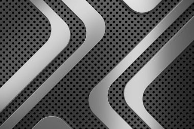 Metal arka plan. 3D render.