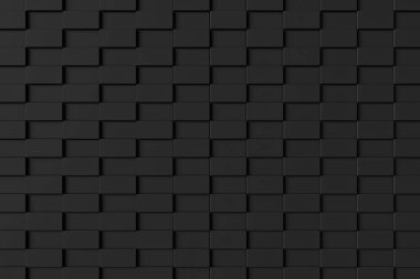 Modern tuğla duvar. 3D render.