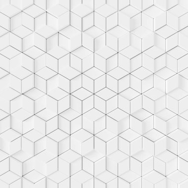 Modern çini duvarının soyut arka planı. 3d render.