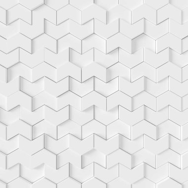 Modern tuğla duvar. 3D render.