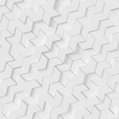 Modern tuğla duvar. 3D render.