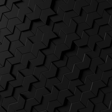 Modern çini duvarının soyut arka planı. 3d render.