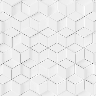 Modern çini duvarının soyut arka planı. 3d render.