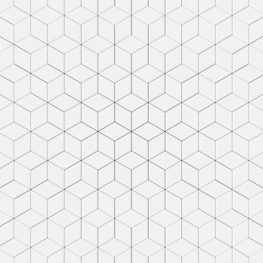 Modern çini duvarının soyut arka planı. 3d render.