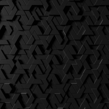 Modern çini duvarının soyut arka planı. 3d render.