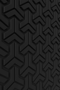 Modern çini duvarının soyut arka planı. 3d render.