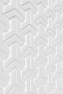 Modern çini duvarının soyut arka planı. 3d render.