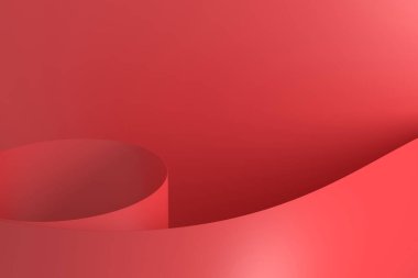 Kağıdın soyut arkaplanı. 3B görüntüleme.