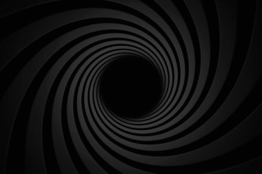 Renkli eğrinin soyut arkaplanı. 3B görüntüleme.