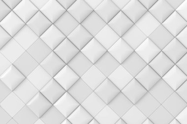 Modern duvar tasarımı. 3B görüntüleme.