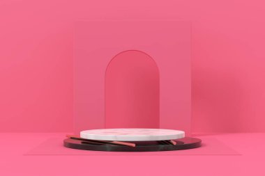 Standart tasarımı göster. 3 boyutlu ürün görüntüsü. 3B görüntüleme.