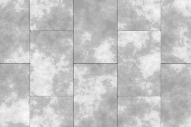 Çimento desenli duvar tasarımı. Hexgon 'un soyut arkaplanı. 3B görüntüleme.