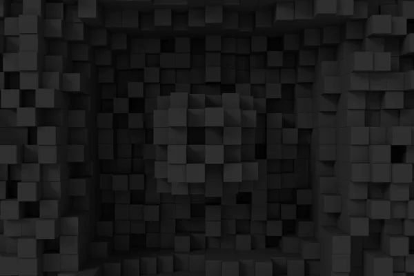 Abstract Background Cubes Rendering — Stock Photo, Image