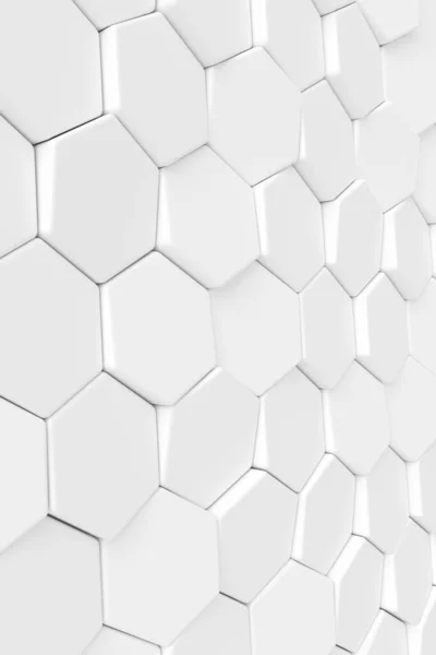 Parede Azulejos Moderna Renderização — Fotografia de Stock