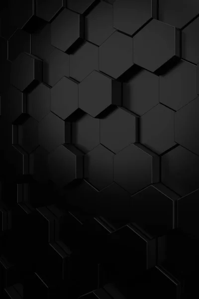 Abstract Background Hexagon Rendering — Stock Photo, Image