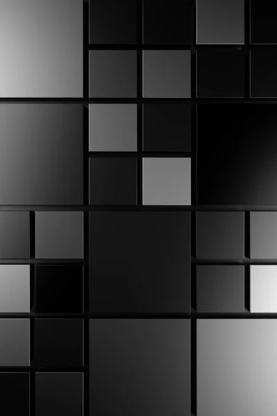 Modern Tile Wall Rendering — Stock Photo, Image