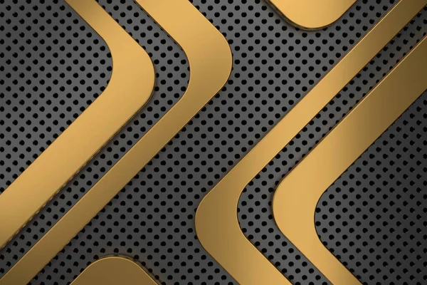 Metal arka plan. 3D render.