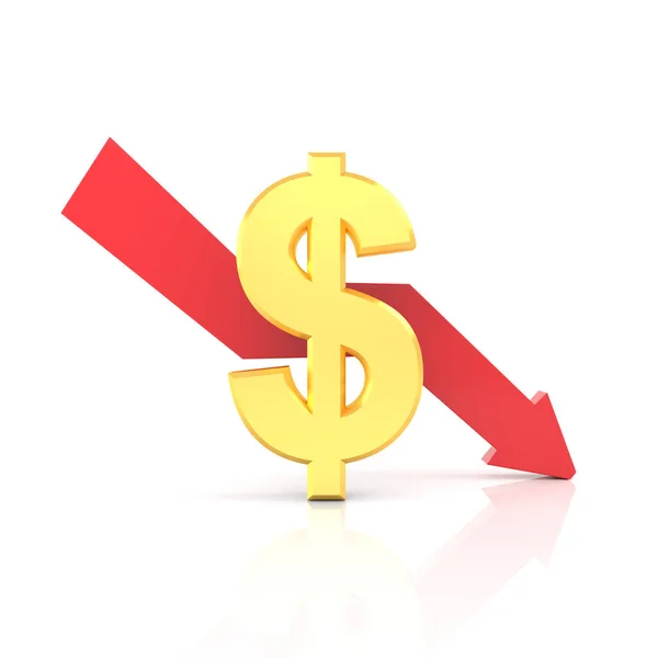 Decrease Dollar Rate Rendering