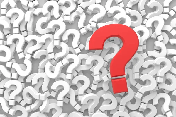 Question Mark Sign Faq Banner Rendering — Stock Fotó