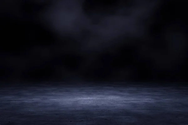 Dark Scene Smoke Background Rendering — Photo