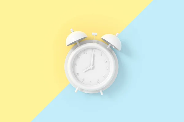 Background Design Alarm Clock Model — Zdjęcie stockowe