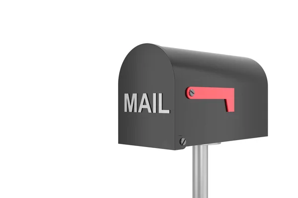 Empty Mailbox Website Banner Rendering — Stock fotografie