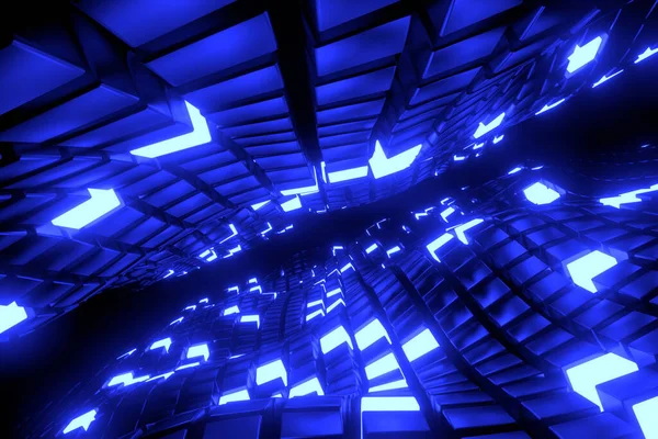 Soyut arkaplan. 3B görüntüleme.