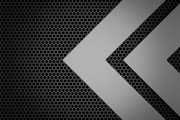 Metalin soyut arka planı. 3d render.