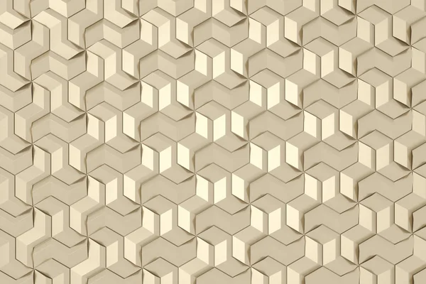 Lüks konseptli modern duvar tasarımı. 3B görüntüleme.