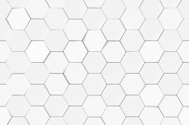 Modern fayans duvarı. Karanlık arka plan tasarımı. 3B görüntüleme.