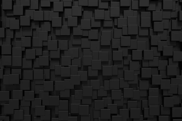 近代的なタイルの壁 闇の背景デザイン 3Dレンダリング — ストック写真