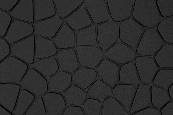 Abstraktní Pozadí Voronoiovy Textury Vykreslování — Stock fotografie