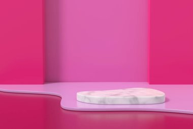 3B ürün görüntüleme arkaplanı.