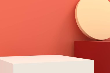 3B ürün görüntüleme arkaplanı.