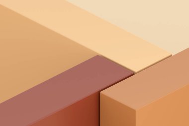 Ürün ekran arka planı. 3B ekran standı.