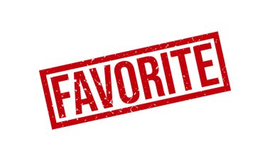 Favori Damga Mühür Vektörü İllüstrasyonu