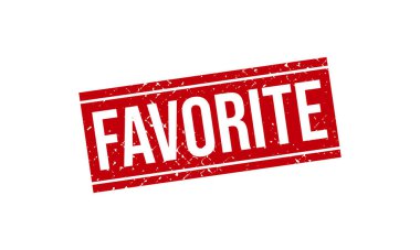 Favori Damga Mühür Vektörü İllüstrasyonu