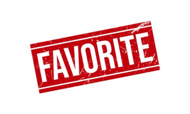Favori Lastik Damga Mühür Vektörü