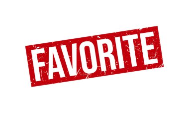 Favori Lastik Damga Mühür Vektörü