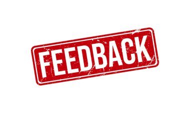 Geribildirim Lastik Damga Mühürleme Vektörü