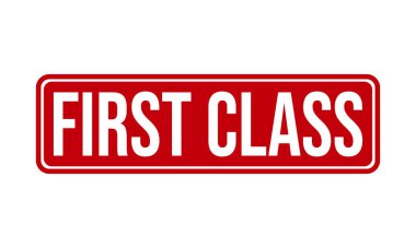 Birinci Sınıf Kauçuk Mühür Vektörü