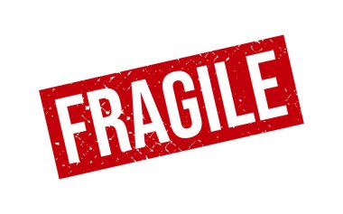 Kırılgan Damga Mühür Vektörü İllüstrasyonu