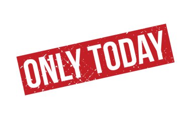 Sadece Bugün Mühür Vektörü İllüstrasyonu