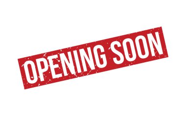 Yakında Damga Mühür Vektörü İllüstrasyonu Açılıyor