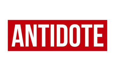 Antidote Rubber Stamp Seal Vector