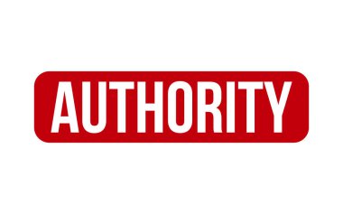 Authority Rubber Stamp Seal Vector